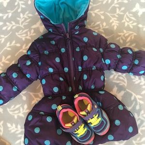 Toddler Winter Jacket & Shoes
